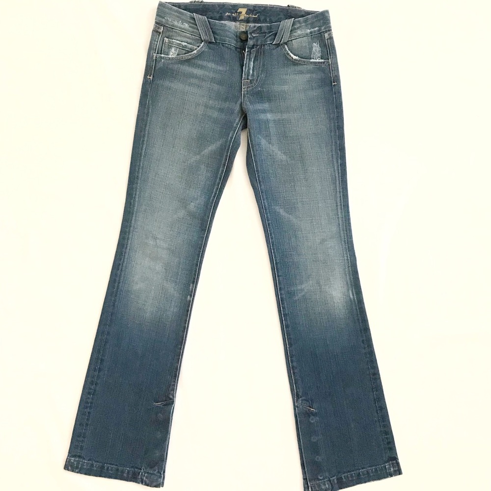 7 for all mankind bootcut denim